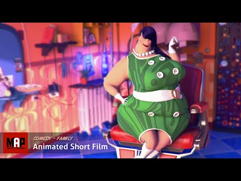 Funny CGI 3d Animated Short Film ** ADULT HAIR ** Romantic Comedy animation by ESMA Team