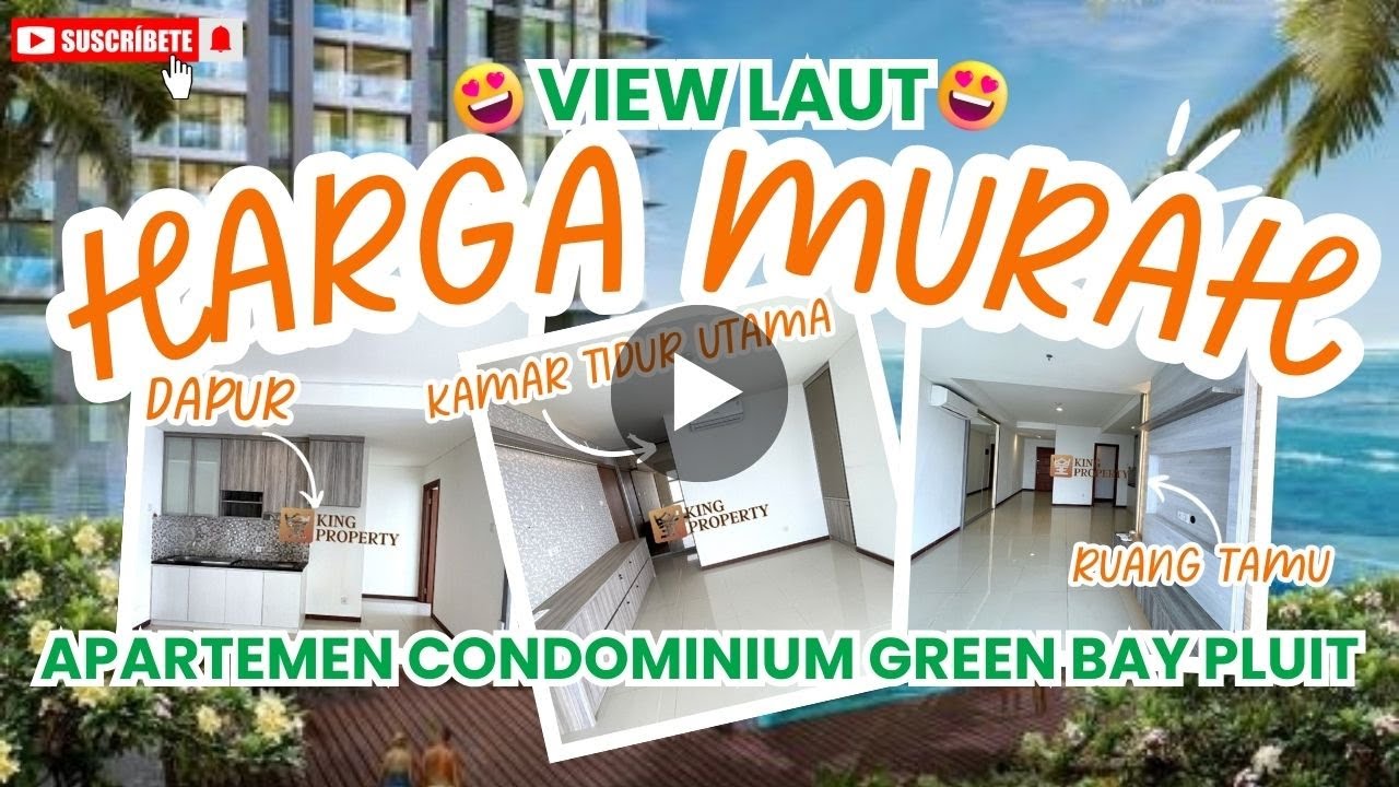 Jarang Ada! 3Br Hook 118M² View Laut Lepas Condominium Green Bay Pluit Greenbay Siapa Cepat Dapat!