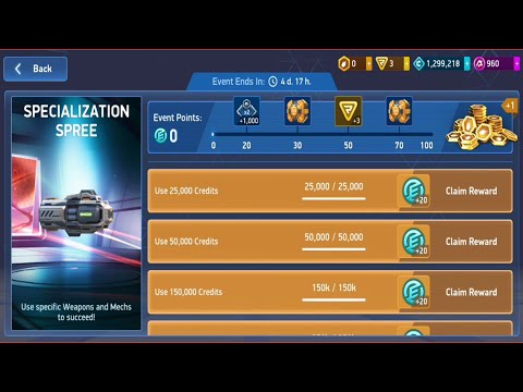 New Weapon Disruptor 6 Event (Free Token) - Mech Arena