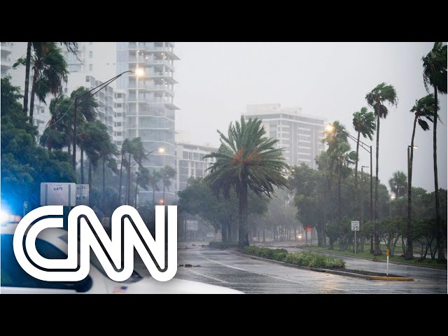 Furacão Ian leva chuva e fortes ventos para a Flórida, nos EUA | LIVE CNN