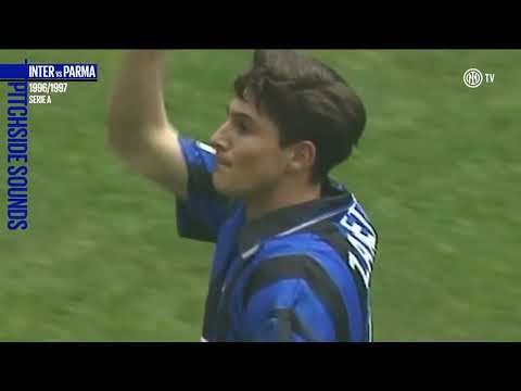 Stagione 1996/1997 - Gol di Zanetti - Inter vs. Parma (3:1)