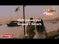 Wahi Pabalu Sali වැහි පබලු Surendra Perera Sinhala Song Slowed Reverb