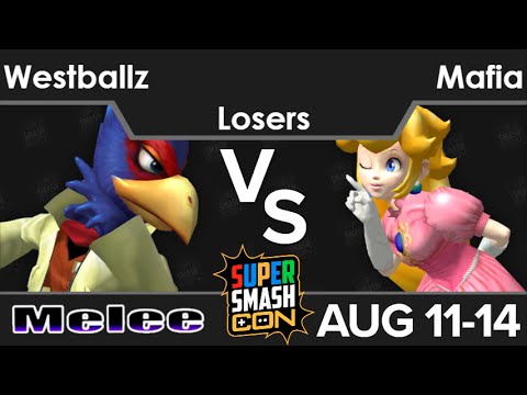 SSC16  - G2 | Westballz (Falco) vs HTC | Mafia (peach) Losers - Melee