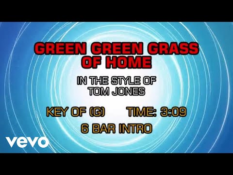 Tom Jones - Green Green Grass Of Home (Karaoke)