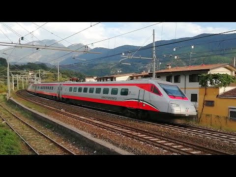 Frecciargento 8332 Reggio di Calabria C.le - Roma Termini transita a Sapri 07-09-2023 - ETR 480 34