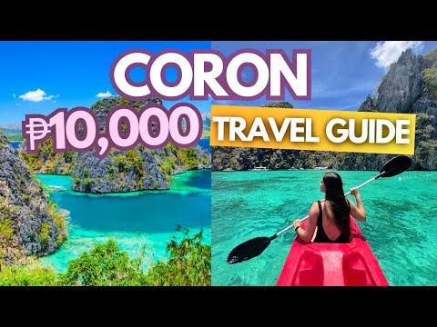 Coron 2025 Budget Travel Guide: DIY Itinerary • Island Hopping & Town Tour •Palawan Philippines Vlog