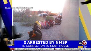 Two arrested in connection with a Las Cruces stash house