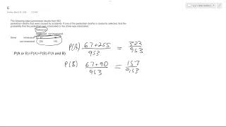 find the probability that the pedestrian was intoxicated or the driver