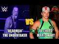 The Undertaker Vs Mario Hart WWE VS Combate 2015