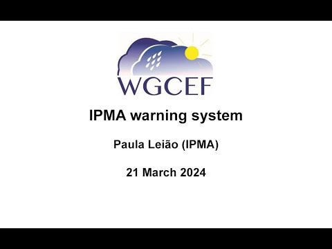 IPMA warning system