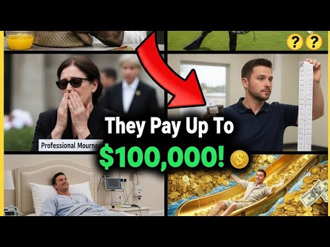 8 Strange Jobs That Pay Surprisingly Well !  #Strang #StrangeJobs #CareerSecrets #MakingMoneye