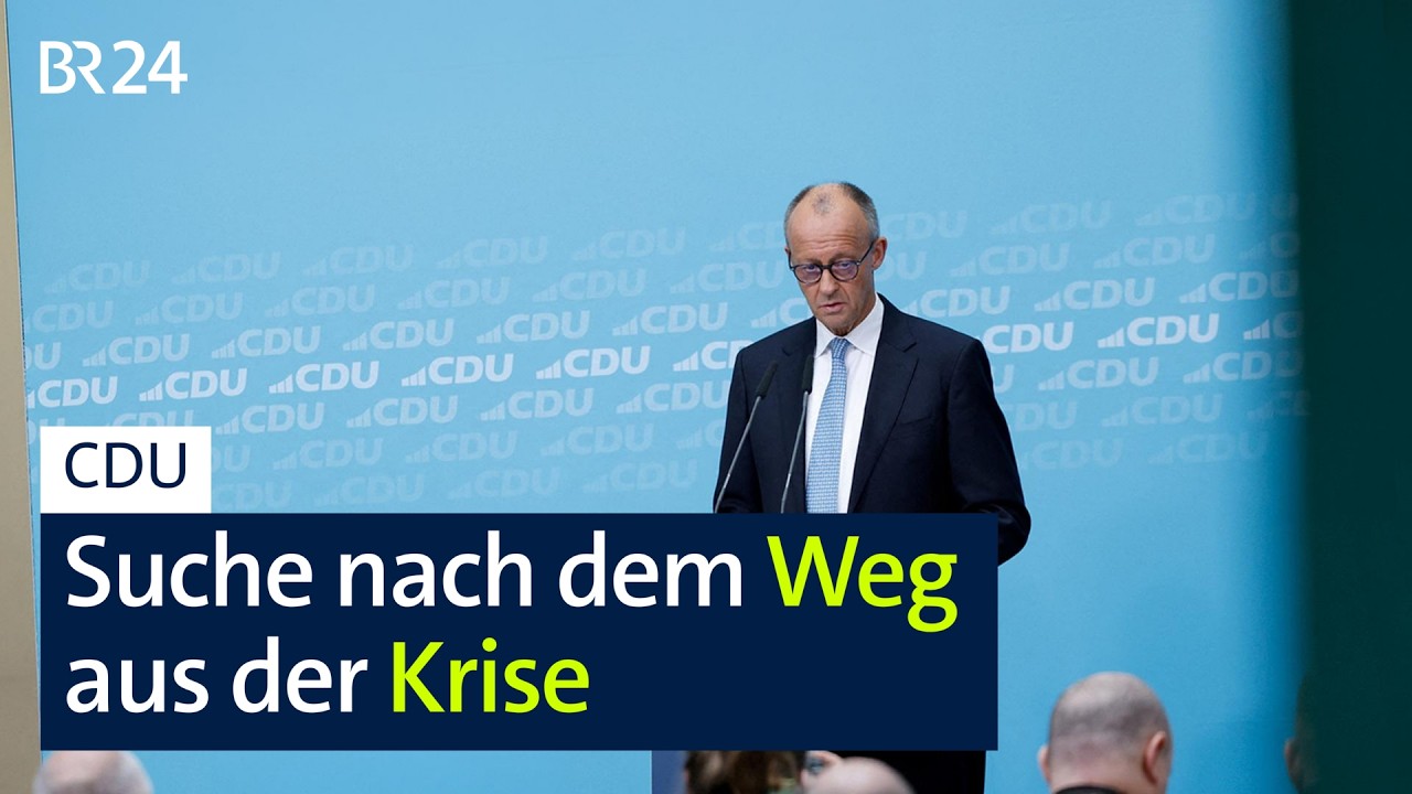 CDU: Suche nach dem Weg aus der Krise | BR24