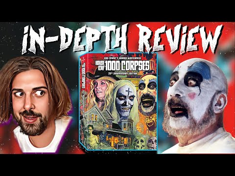 House of 1000 Corpses 20th Anniversary Blu Ray Set Review | Planet CHH