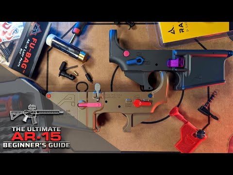 Ep-12: What Parts Do You Need To Build Your AR-15 Lower? Safeties, Pins, Retainers, Mag Catches…?