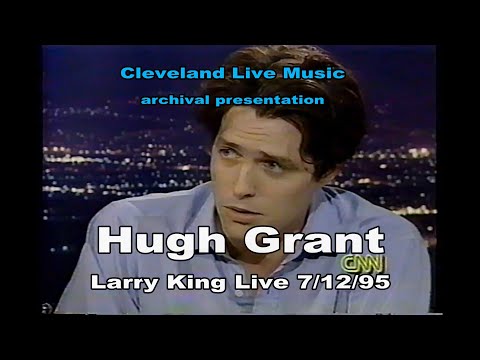 Hugh Grant on Divine Brown scandal + "Nine Months" - Larry King Live 7/12/95