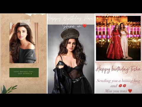 Happy Birthday Parineeti Chopra: Priyanka Chopra Jonas to Anushka Sharma; celebs pour in warm wishes