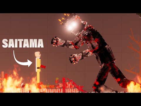 Corruption of the Divine ( Dark Souls ) vs SAITAMA - People Playground 1.22 Beta