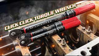 FIRST Milwaukee Click Torque Wrenches! From 40 in-lbf to 100 ft-lbf