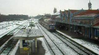 preview picture of video 'La gare d'Abbeville sous la neige'
