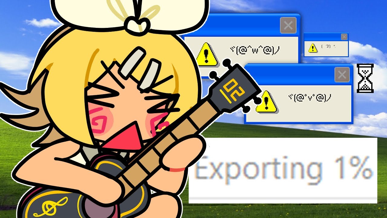 I'M WRITING THIS SONG WHILE WAITING FOR SOMETHING TO EXPORT