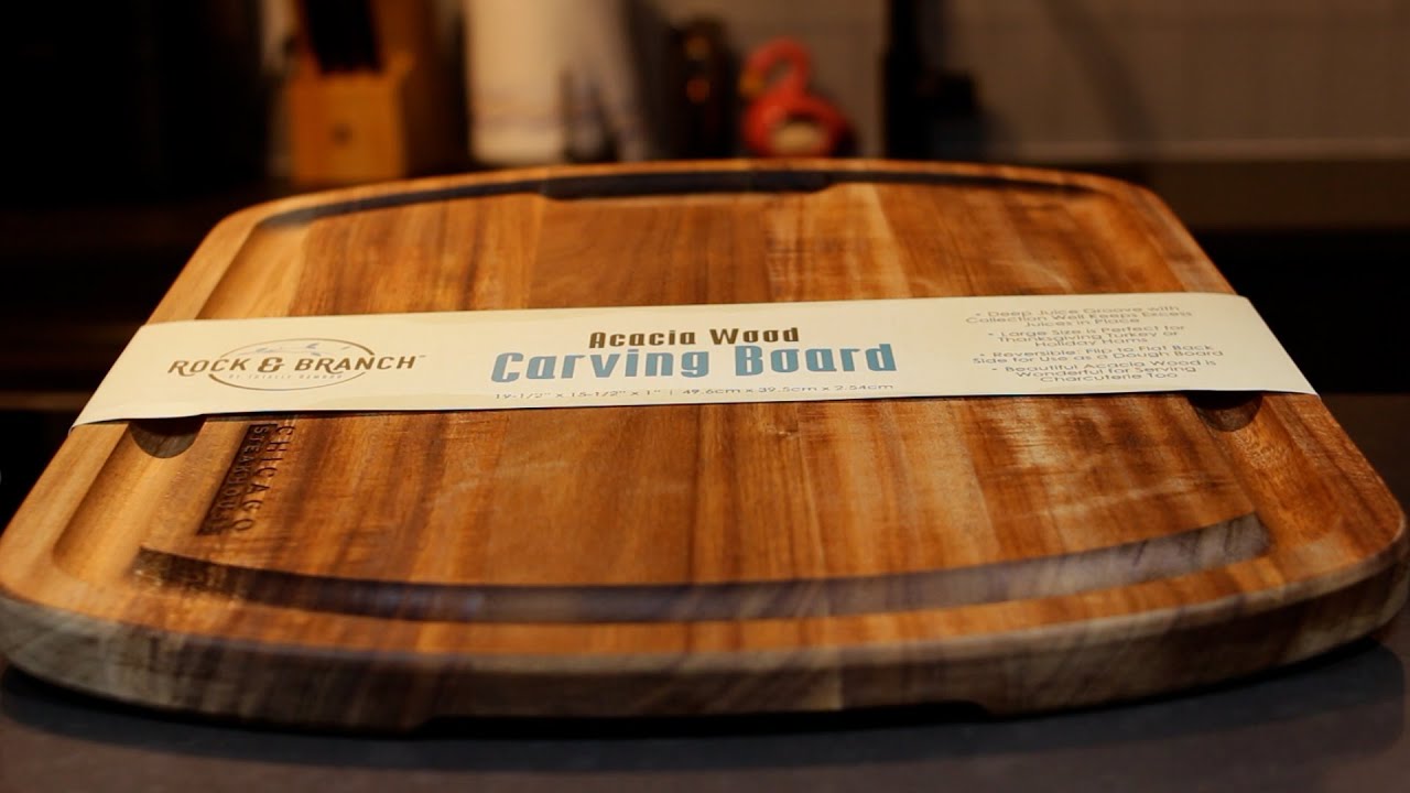 Rock &amp; Branch® Acacia Carver