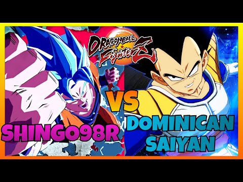 DBFZ - SHINGO98R vs DOMINICANSAIYAN (Blue Goku, Blue Vegeta, A. Gohan vs Base Vegeta, Cell, Janemba)