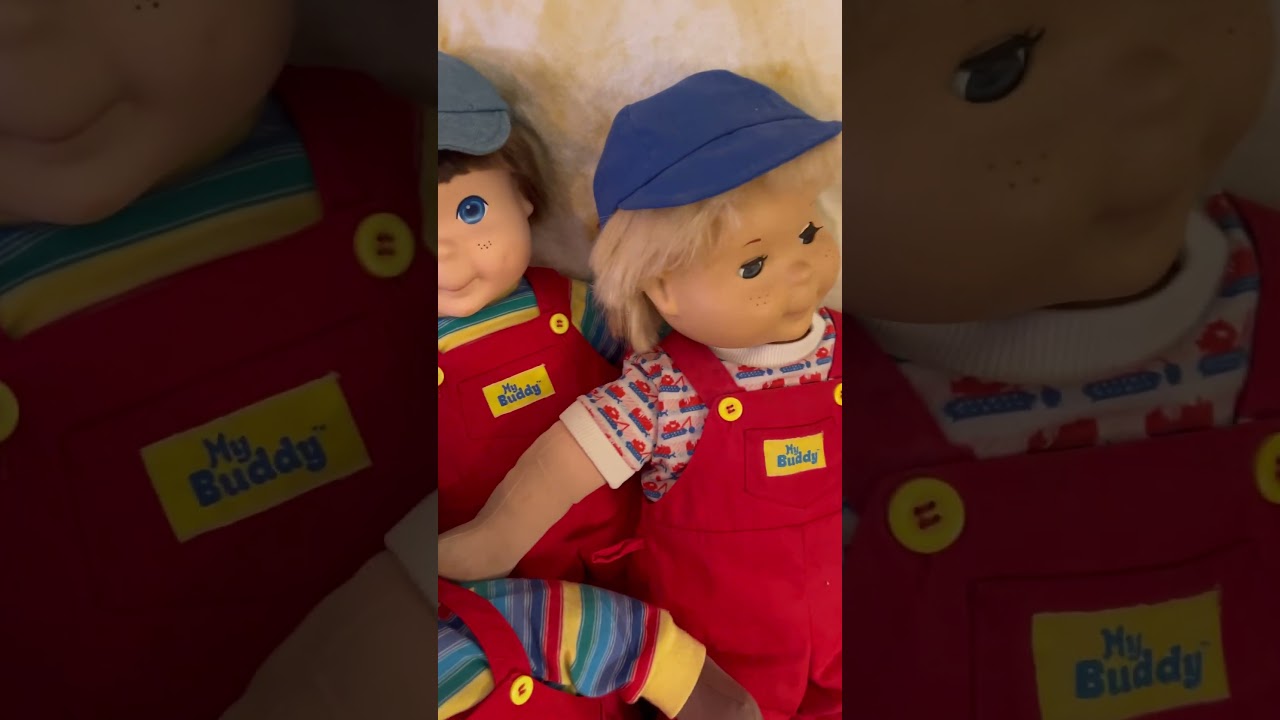 So happy to find these! #Vintage #MyBuddy #Dolls #1985 #Hasbro preskool  #Child’sPlay #Chucky toys