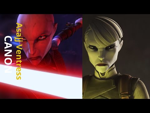 Celý život Asajj Ventress