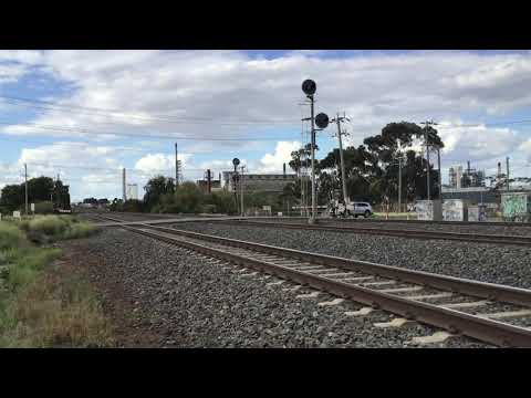 V/line VL86 and VL44 In Norlane/Corio Heading into Geelong 27/3/2021