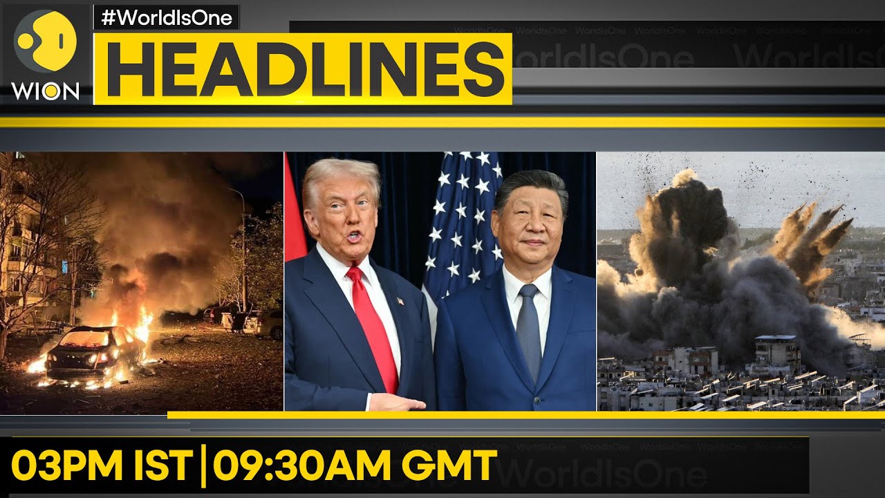 Russia: Hit Key Ukrainian Facilities Overnight | Trump, Xi Ease Fight On Tariffs, Rare Earths | WION