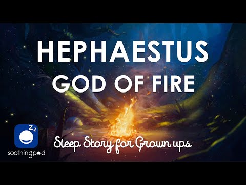 Bedtime Sleep Stories | 👑 Hephaestus The God of Fire and Forge 🔥 | Greek Mythology Sleep Story