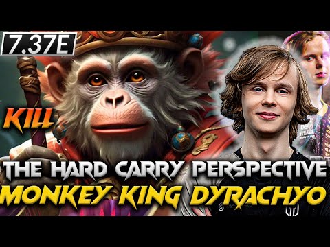 7.37E - Dyrachyo Monkey King The Hard Carry : Tundra Esports vs Team Secret - Dota 2 Pro ESL 2025