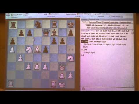 A 3. 18  GM Levente VAJDA -  FM Ralf MÜLLER 1 -  0