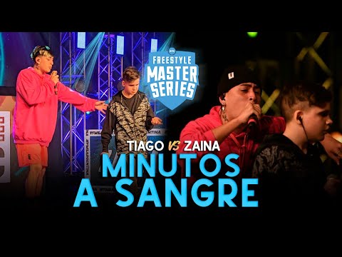 TIAGO vs ZAINA 🔥 | MINUTOS A SANGRE | FMS ARGENTINA - JORNADA 2