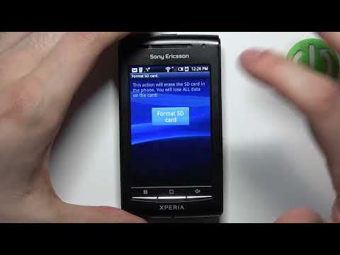 How to Format SD Card on SONY Ericsson E15i