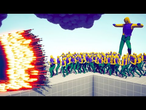 ROBLOX NOOBS ARMY vs EVERY GOD - Totally Accurate Battle Simulator TABS