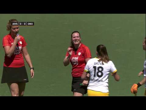 Hoofdklasse Dames - Samenvatting Amsterdam - Den Bosch (play-offs 2.1)