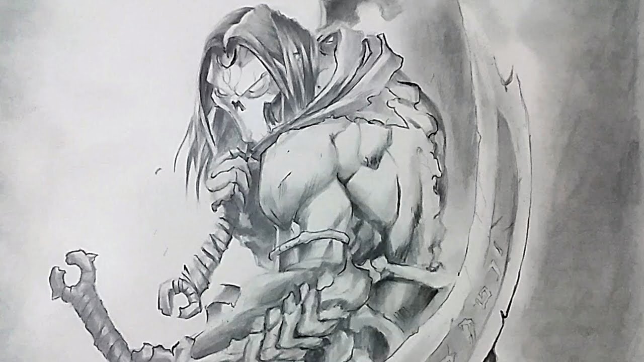 Drawing Death | Darksiders II | Pencil Glue