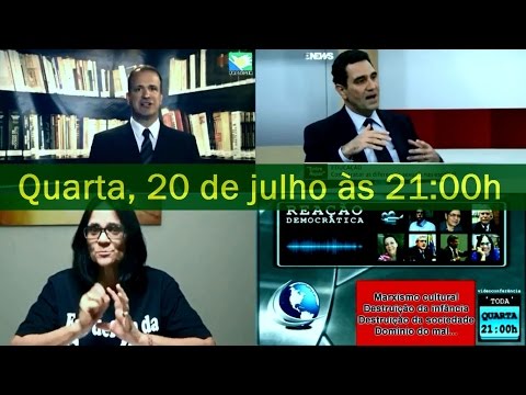 REAÇÃO DEMOCRÁTICA #011 - Chamada 20 julho 2016 21:00h