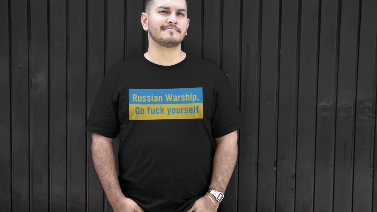 Russian Warship Go Fuck Yourself Shirt