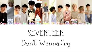 Download lagu SEVENTEEN - Don't Wanna Cry LYRICS (Color Coded) [HAN/ROM/ENG] mp3