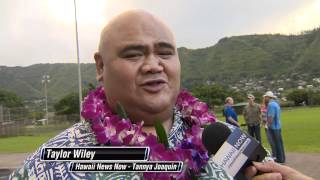 Hawaii Five-0 - Blessing Ceremony 2012 - Interview avec Taylor Wily