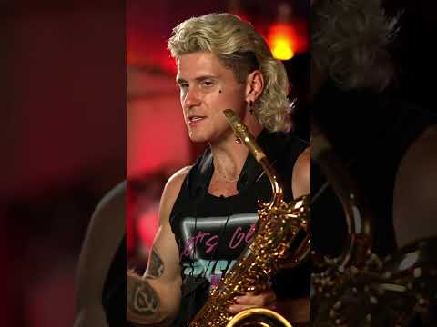 Create interesting basslines on sax with Octave Jumps 🎷🔥 #solohousesax #brasshouse #barisax