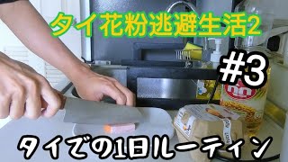 #3 タイでの生活ルーティン　タイ花粉逃避生活2