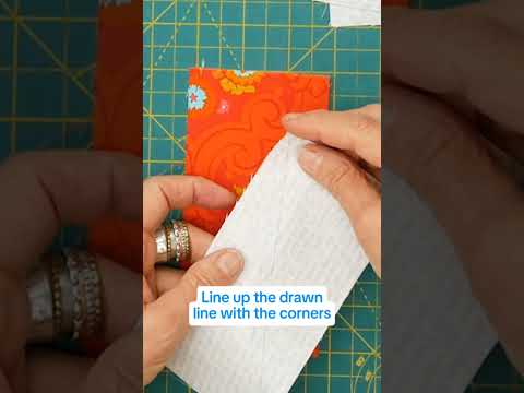 ✨️How to make half-rectangle triangles✨️