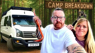 DISASTER as our Campervan FALLS APART in Benidorm