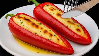 Download lagu Red peppers that drive everyone crazy! The most delicious red peppers stuffed with feta cheese! mp3 Download lagu Red peppers that drive everyone crazy! The most delicious red peppers stuffed with feta cheese! mp3