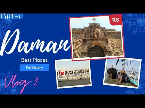 Daman Vlog Part-1 #daman  #jamporebeach #devika beach #beachlife #beachlovers
