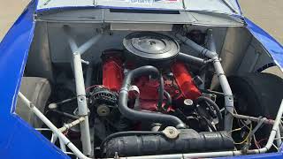 2006 Dodge Charger NASCAR Cup Series Race Car Start Up and Engine Compartment