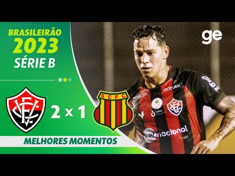 Gols e lances de Vitória x Sampaio Corrêa